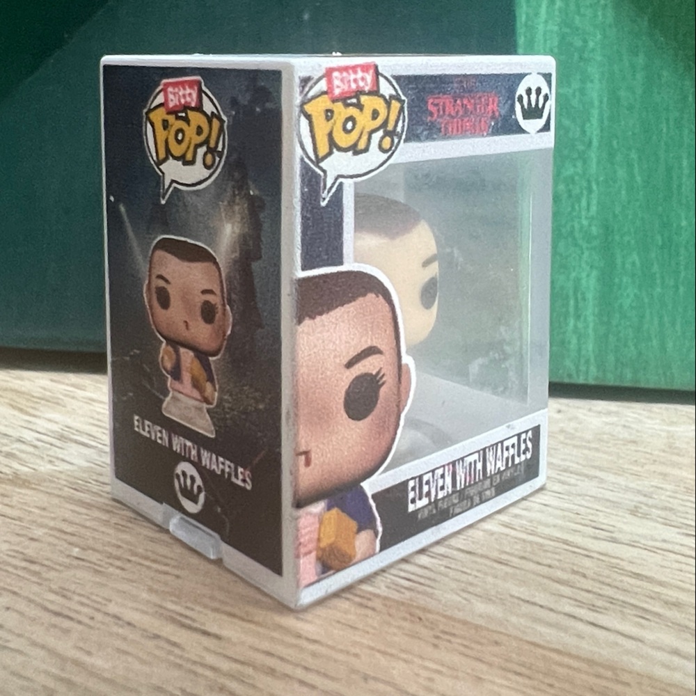 Funko Bitty Pop! Stranger Things Eleven with Waffles Figure - Picture 2 of 6